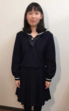 新品 北星女子指定コート 北星学園女子中学高等学校